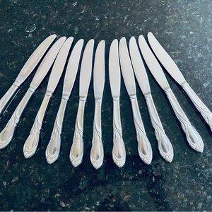 🍴 Fortunoff stainless steel knives/ flatware 🔪